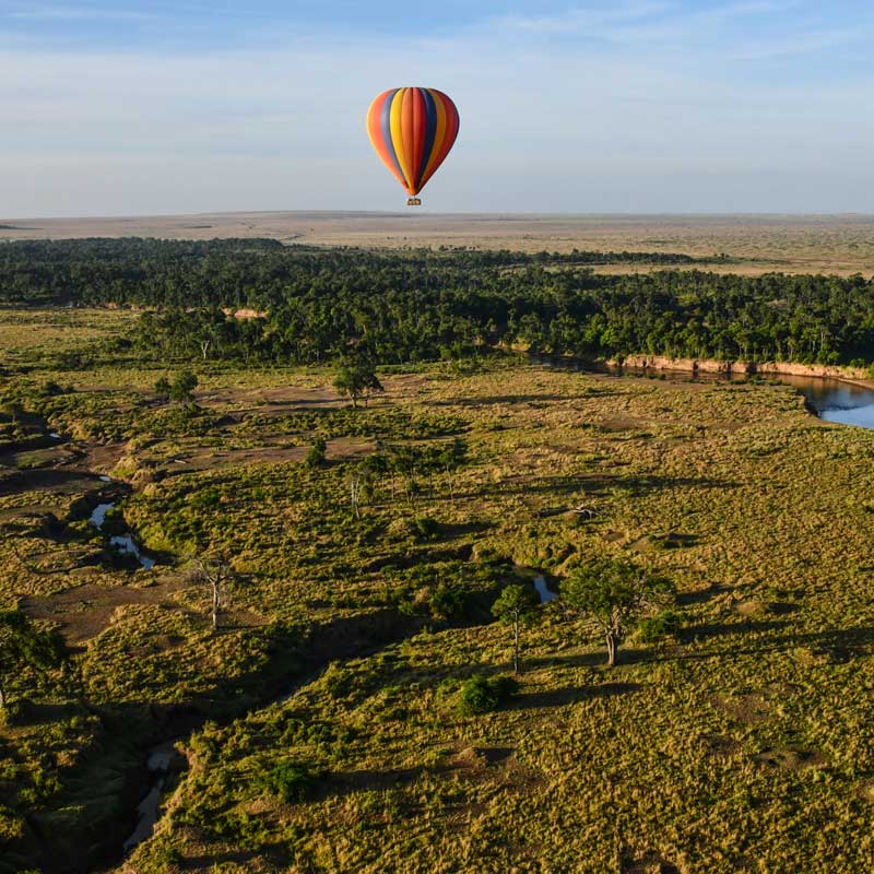 The Best Masai Mara Hot Air Balloon Safaris In Kenya