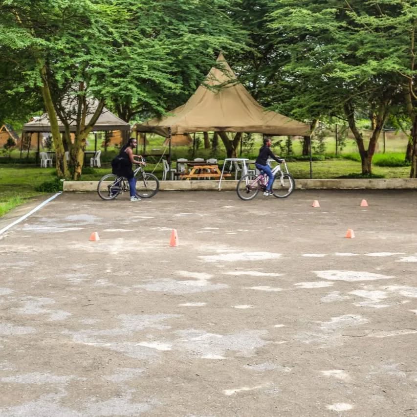 Cycling at BMM Bikers - Poco Thrill Park - Naivasha
