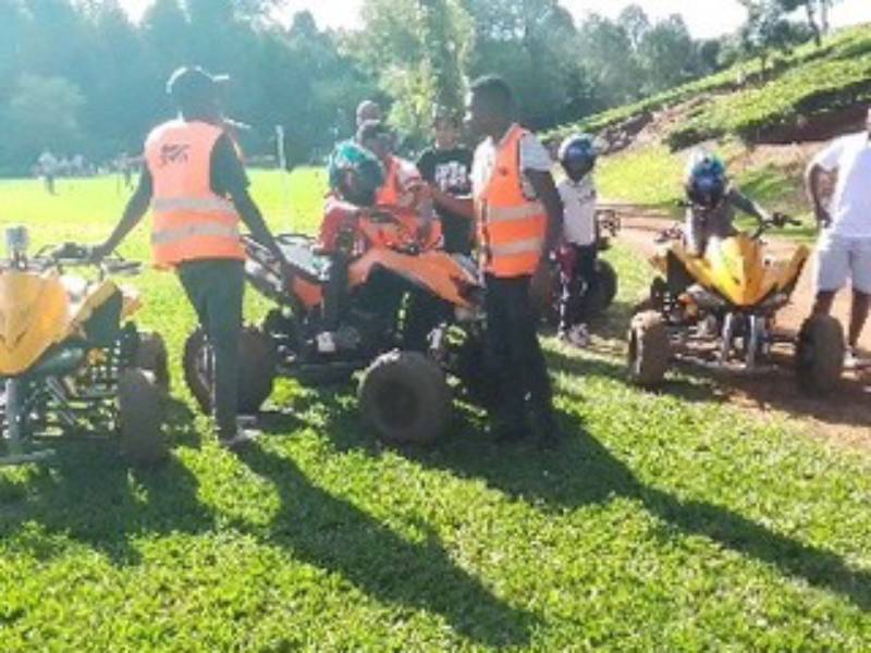Quad Biking at Twin Rivers Tigoni with Bamm Safaris Adventures