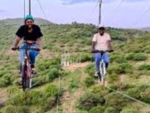 Sky Biking at Sironka Valley Resort Kajiado with Bamm Safaris Adventures