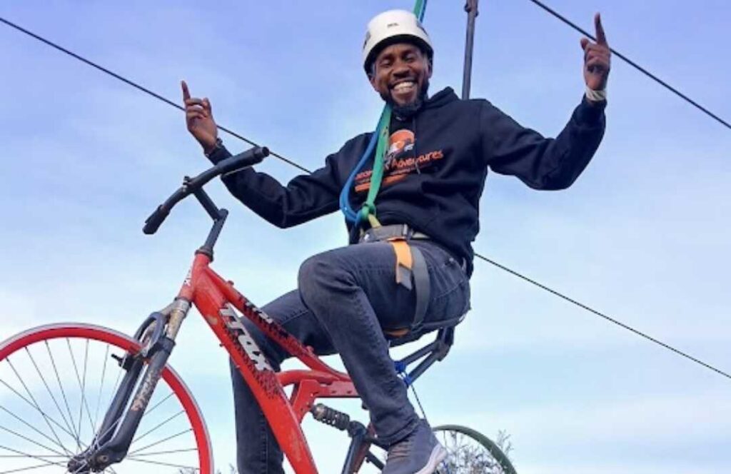 Sky Cycling at Burudani Adventure Park - Bamm Safaris Adventures